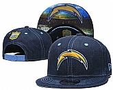 Los Angeles Chargers Team Logo Adjustable Hat YD (5),baseball caps,new era cap wholesale,wholesale hats
